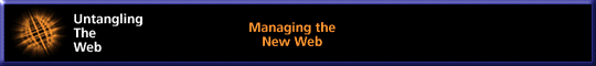 Managing the New Web